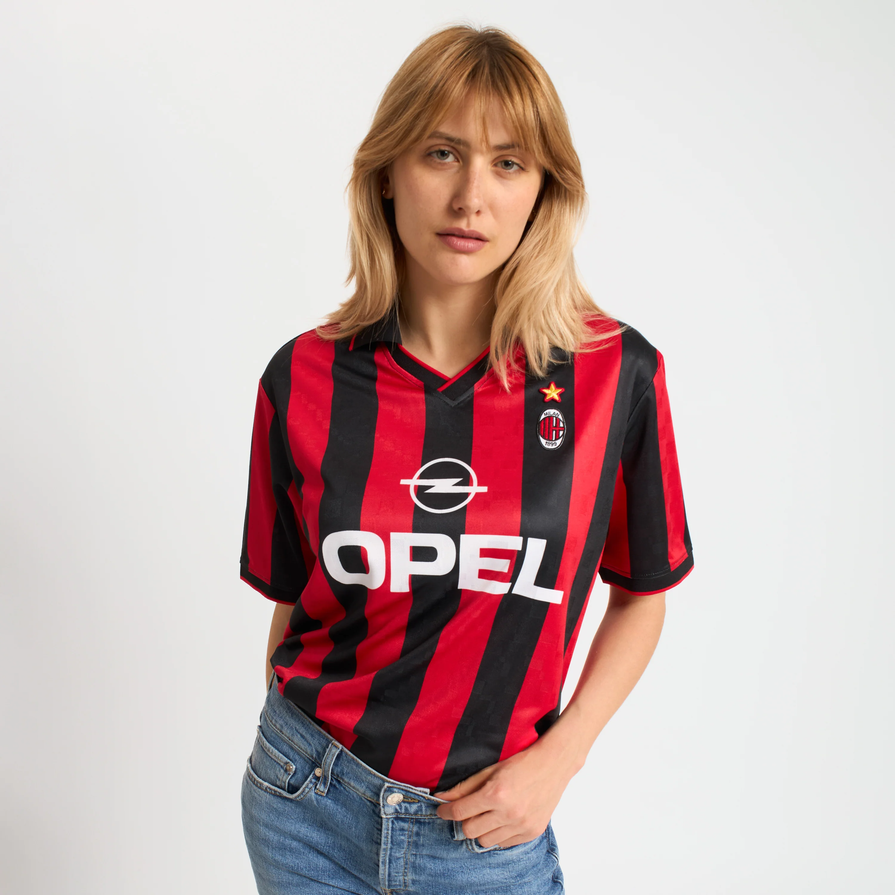 MAGLIA MILAN GARA HOME STORICA 1995/96