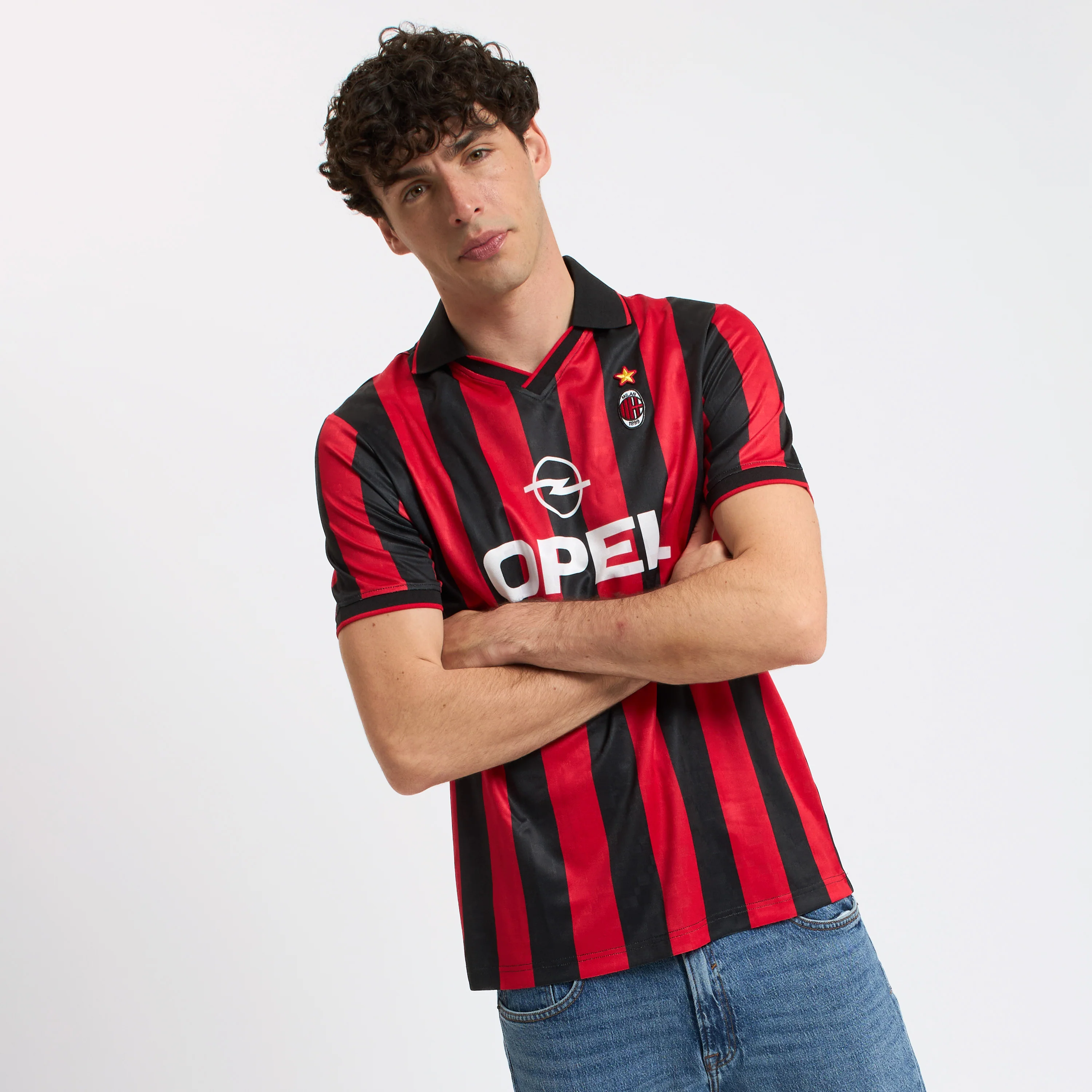 MAGLIA MILAN GARA HOME STORICA 1995/96