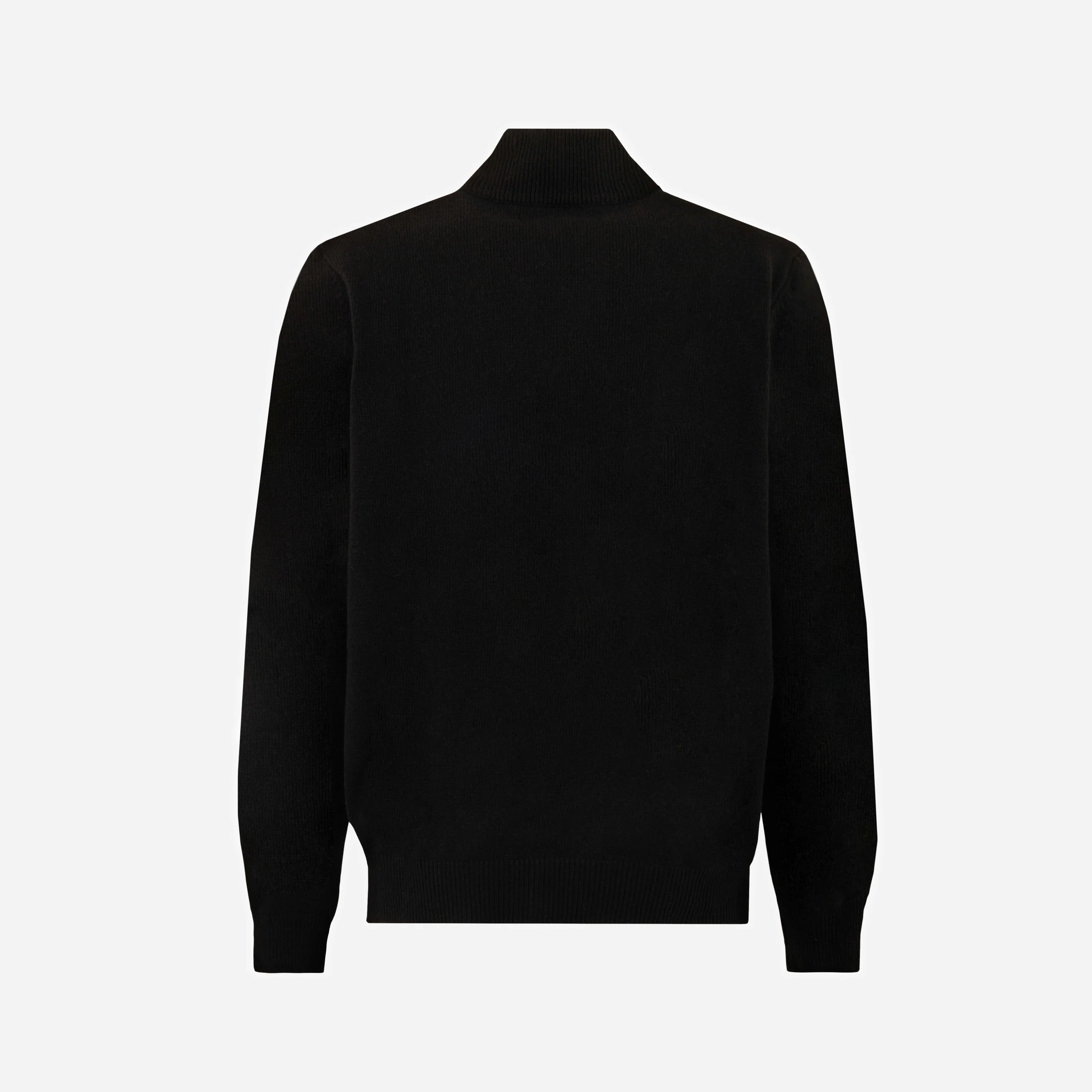 PULLOVER A COLLO ALTO CON ZIP MILAN COLLEZIONE GOLD ESSENTIAL