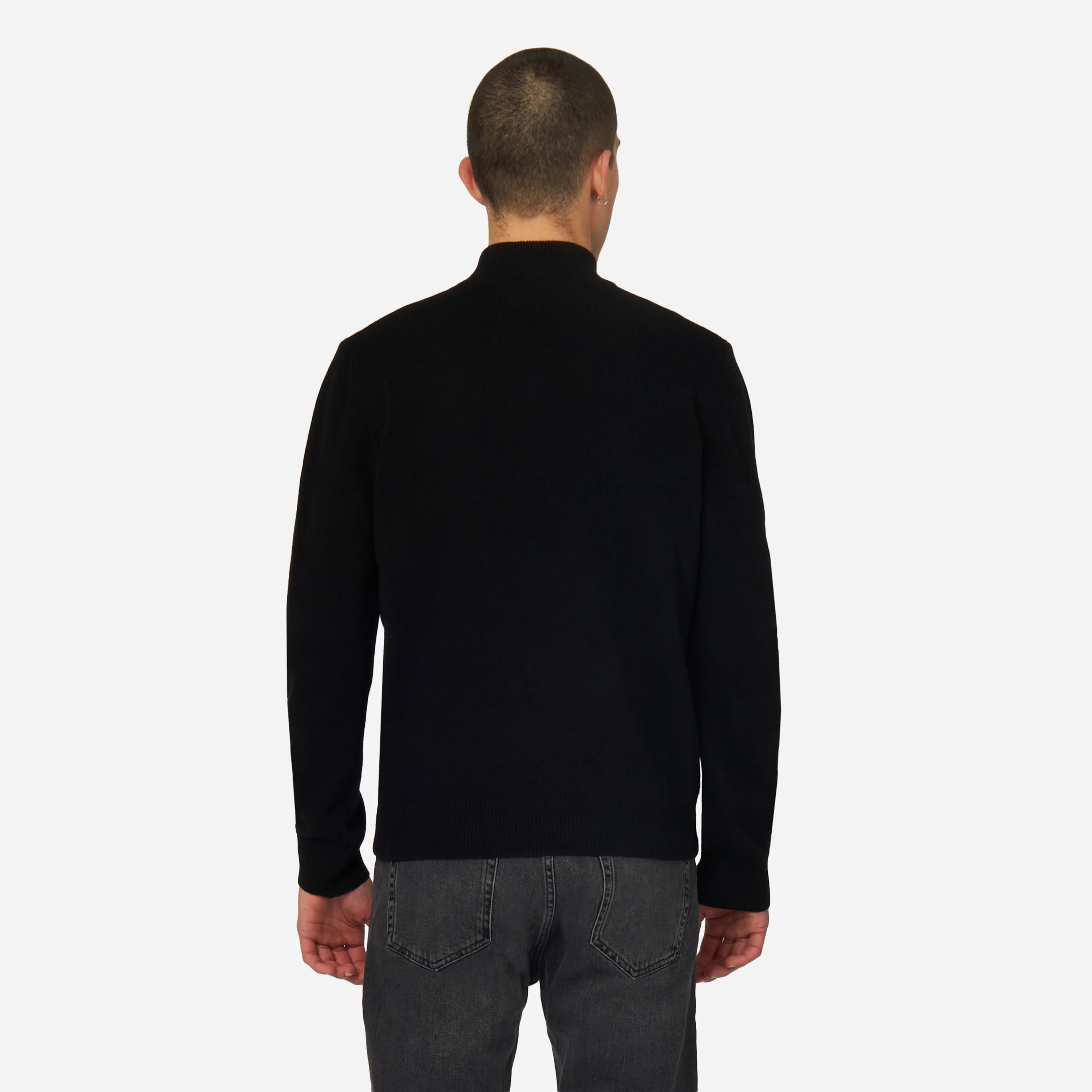 PULLOVER A COLLO ALTO CON ZIP MILAN COLLEZIONE GOLD ESSENTIAL
