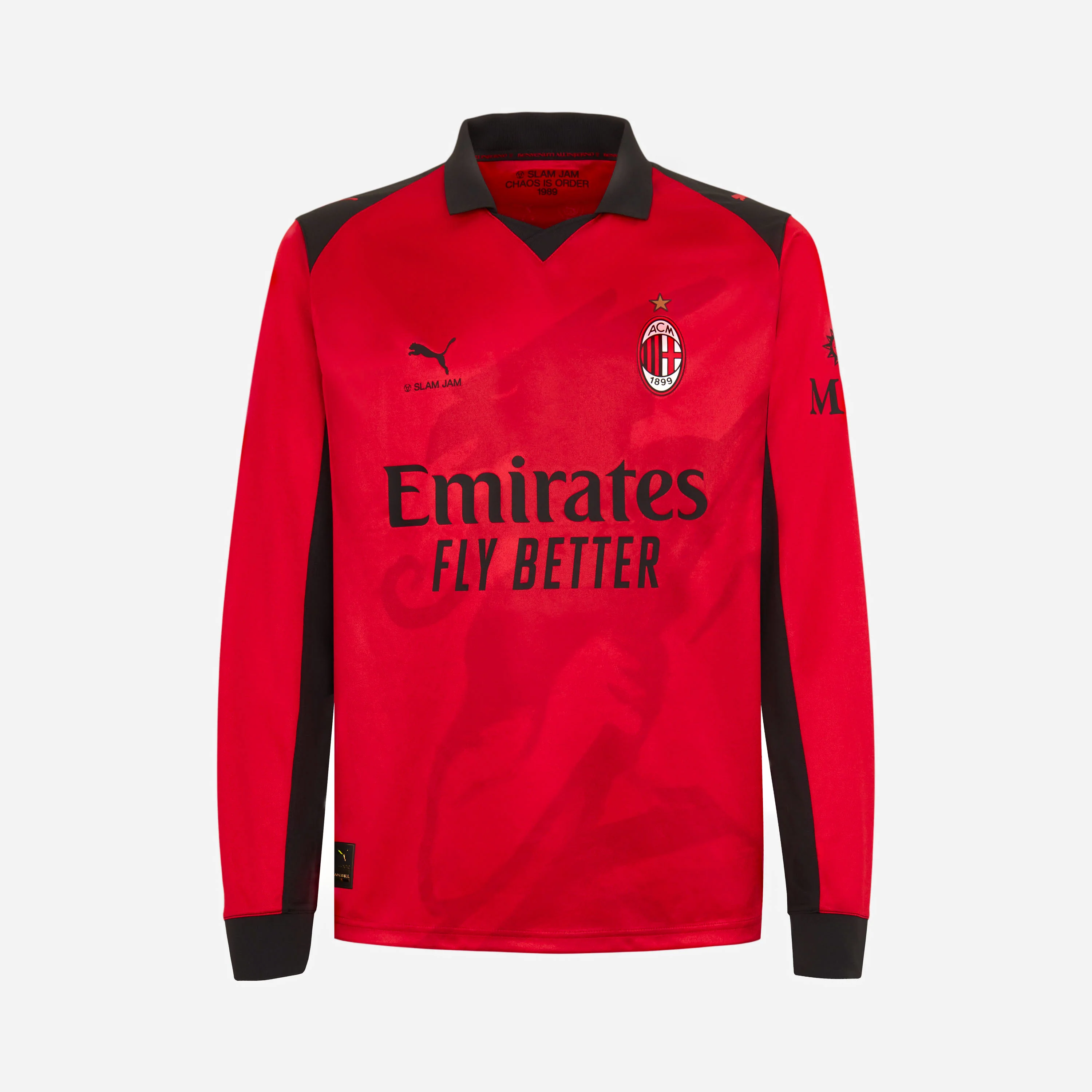 MAGLIA GARA ROSSA PUMA X AC MILAN X SLAM JAM
