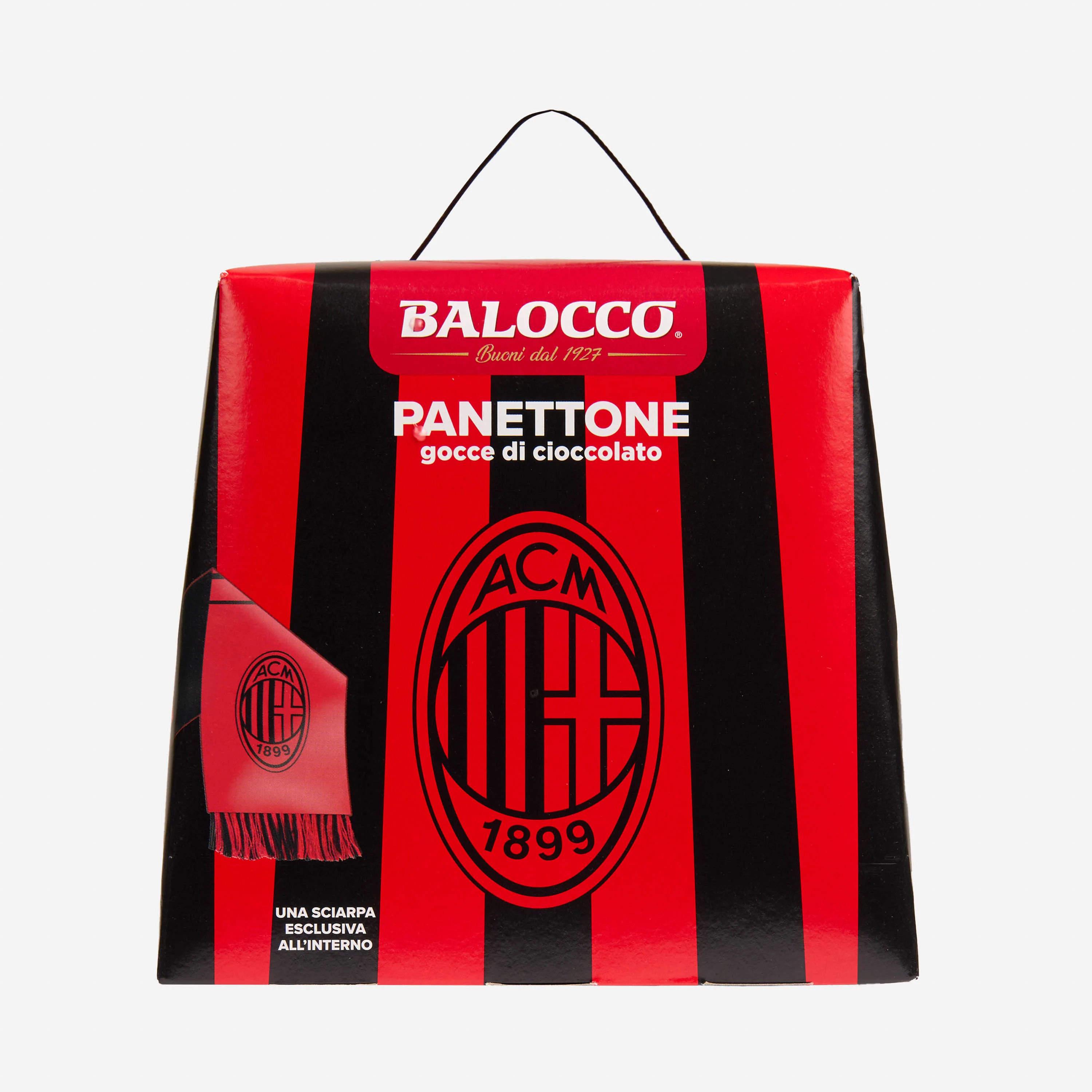 PANETTONE MILAN CON SCIARPA