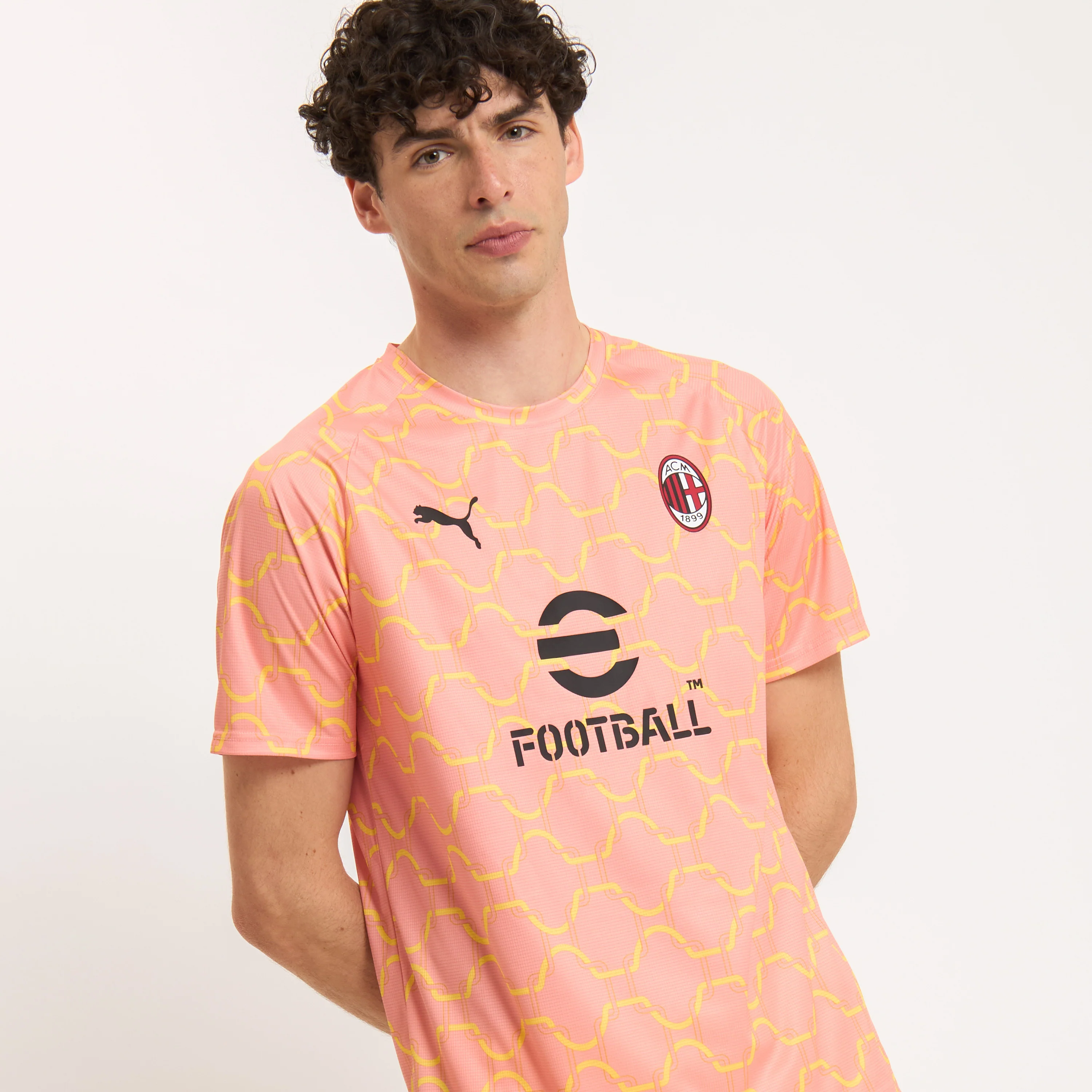 MAGLIA MILAN PREMATCH ROSA 2025/26