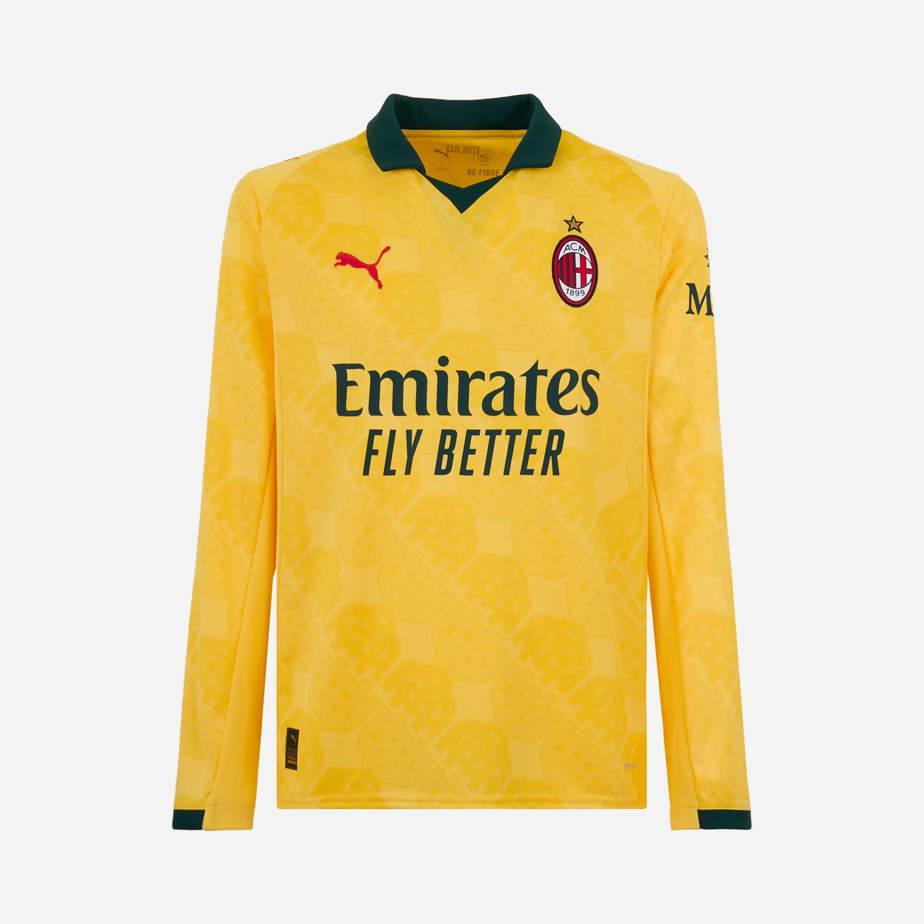 MAGLIA MILAN GARA THIRD 2025/26 A MANICHE LUNGHE