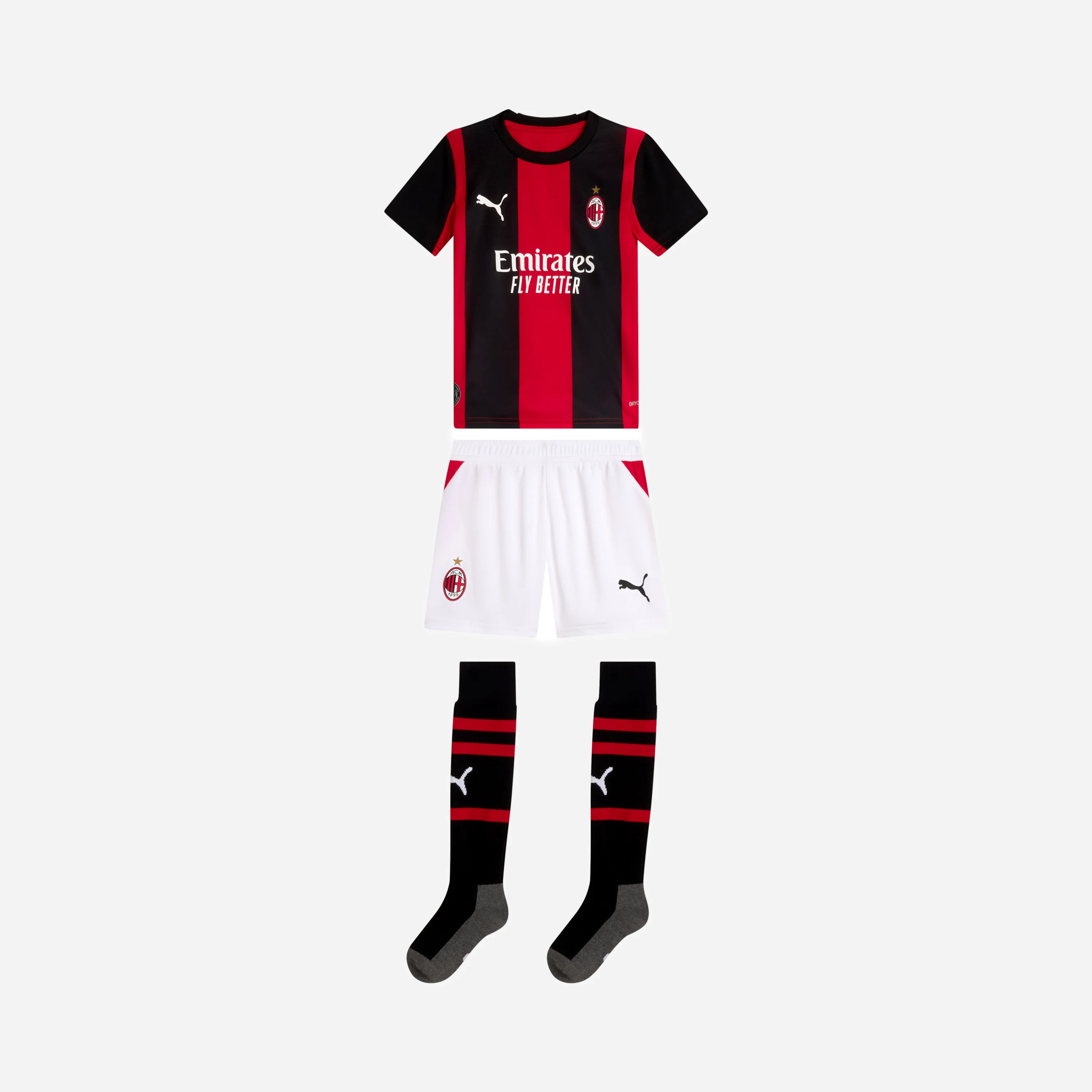 KIT GARA MILAN HOME BAMBINO 2026/27