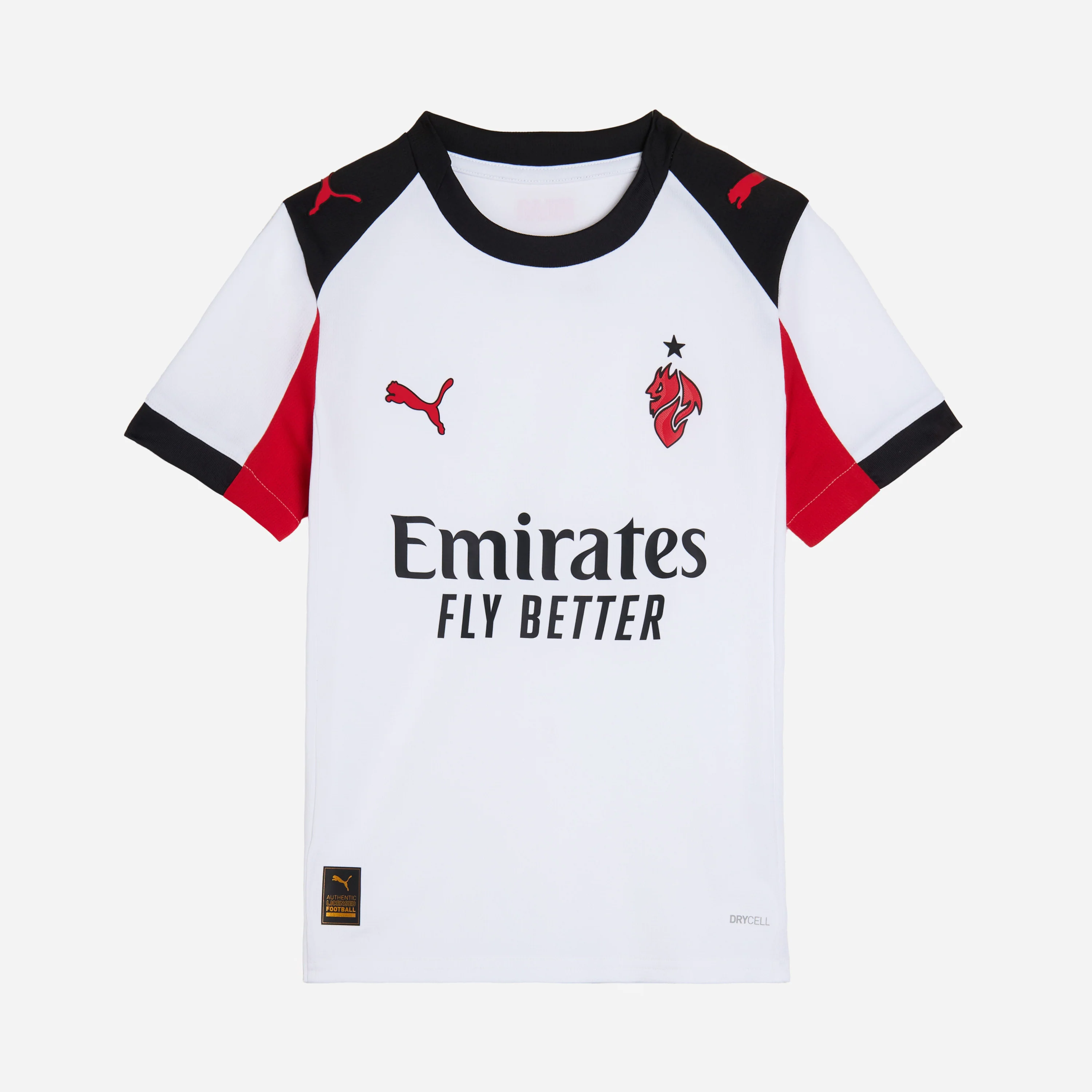 MAGLIA MILAN GARA AWAY BAMBINO 2025/26