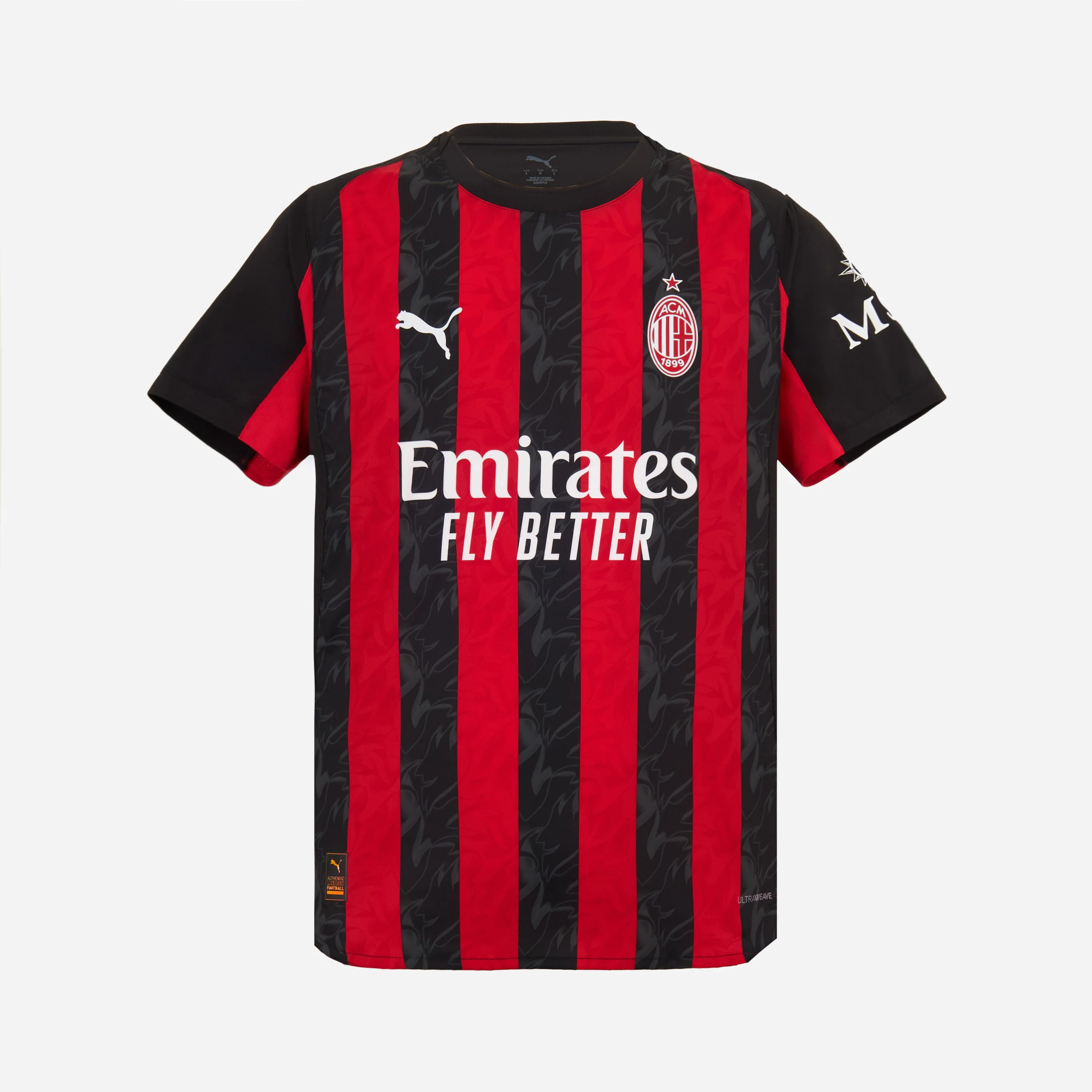 MAGLIA MILAN GARA HOME AUTHENTIC 2025/26