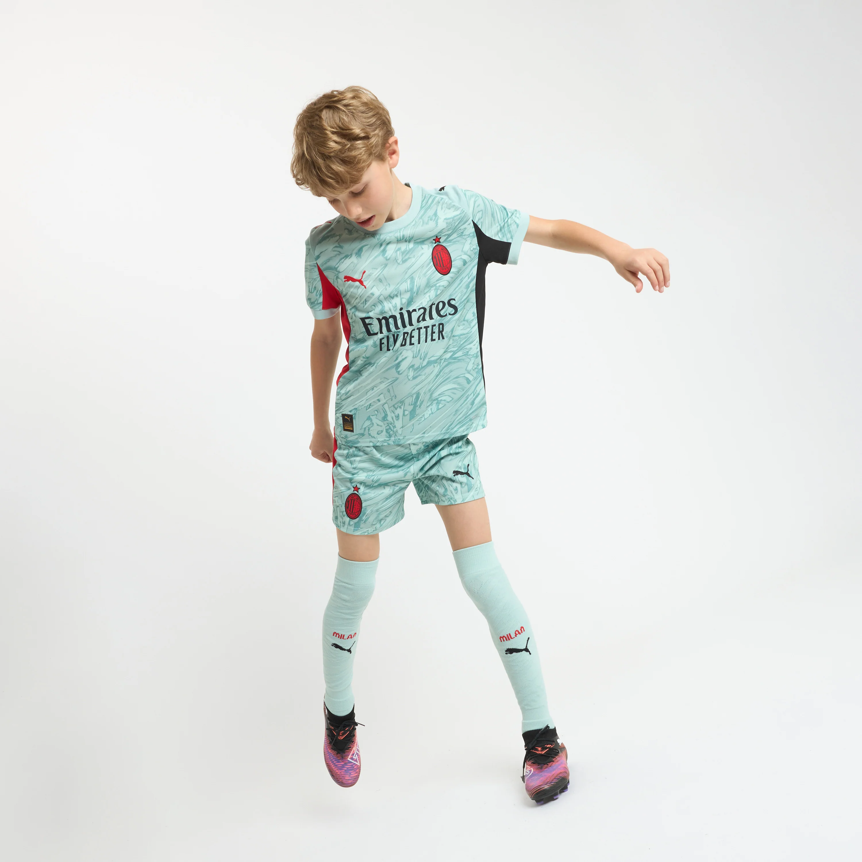MAGLIA MILAN PORTIERE BAMBINO HOME 2025/26