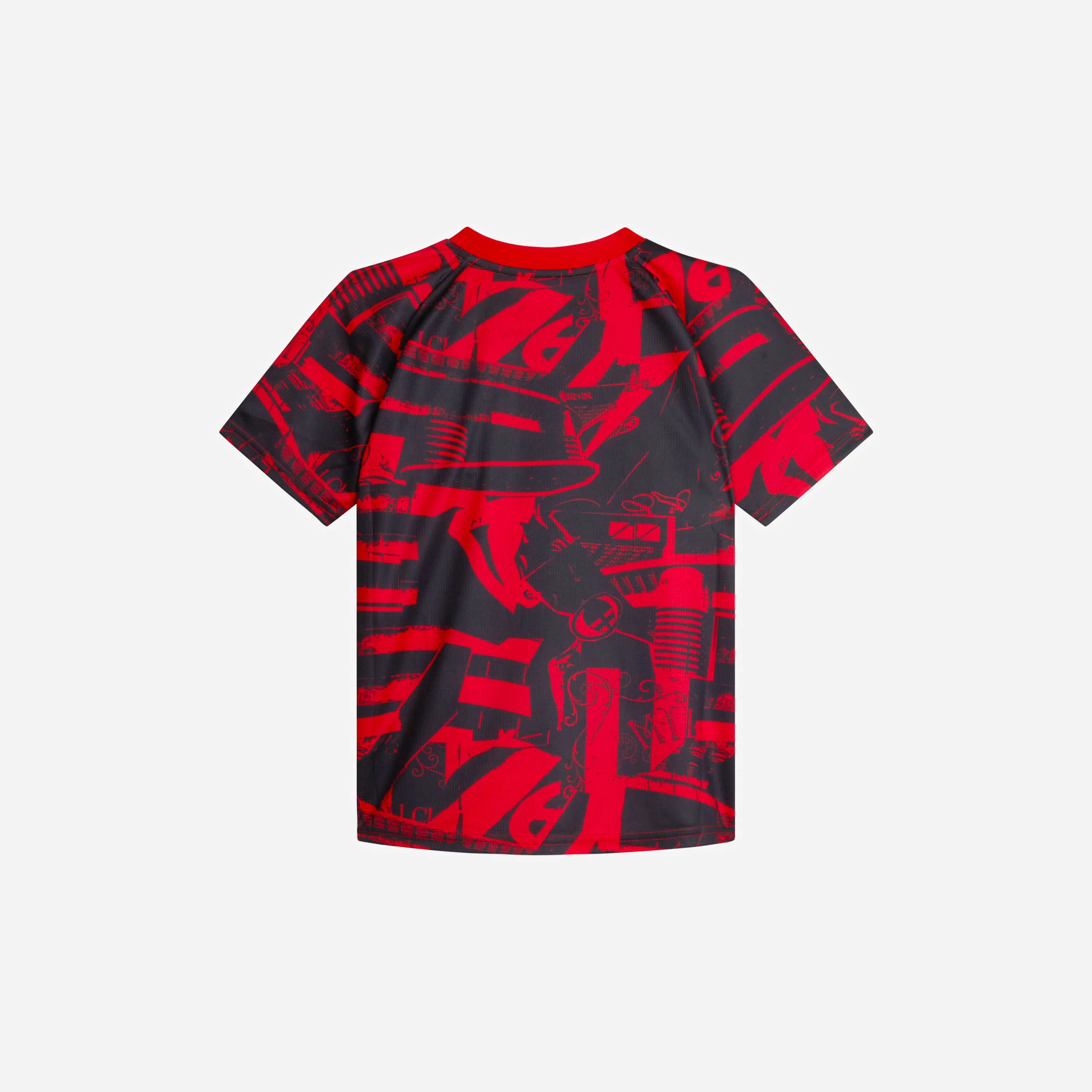 MAGLIA MILAN PREMATCH ROSSA E NERA 2026/27 BAMBINO