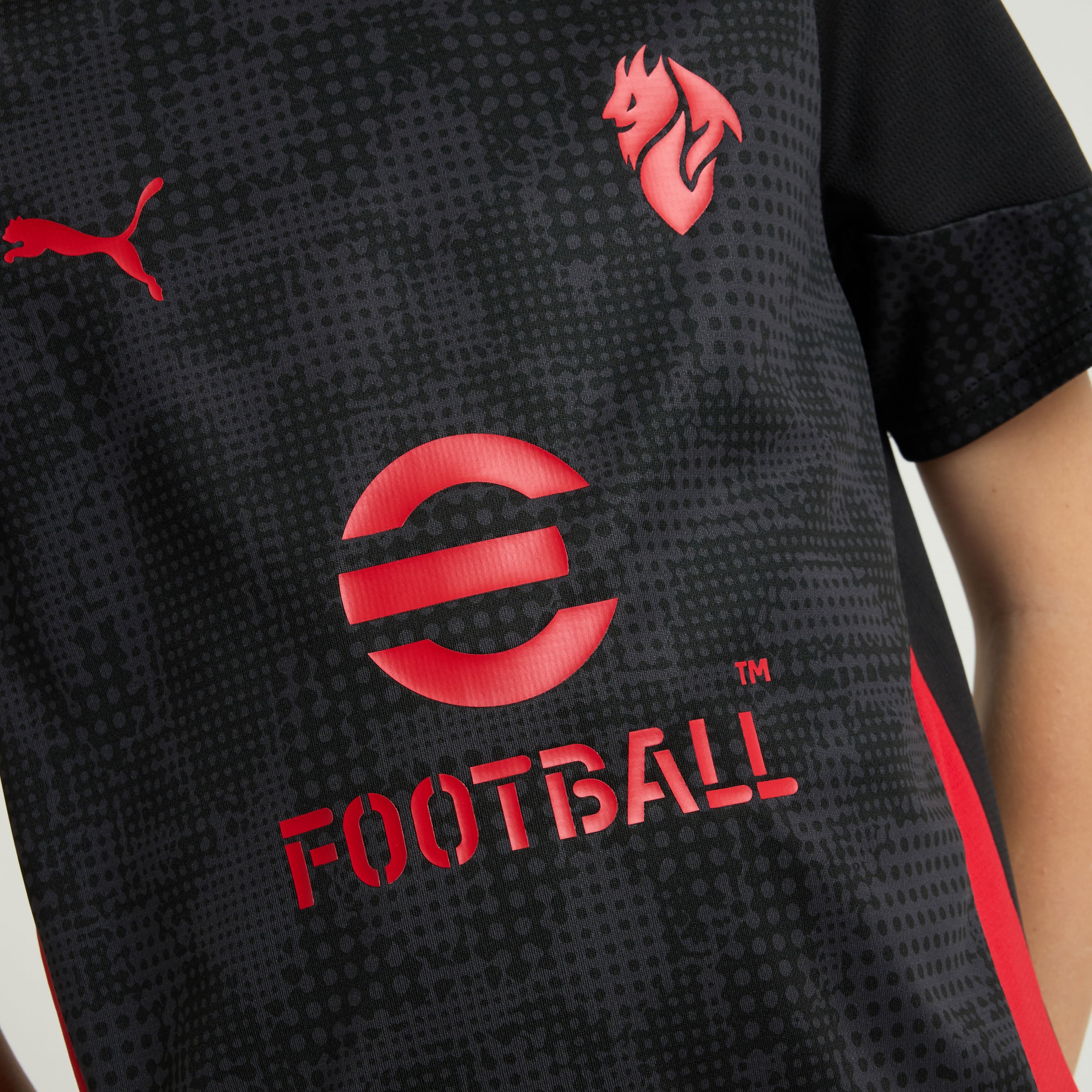 MAGLIA NERA BAMBINO MILAN TRAINING 2025/26