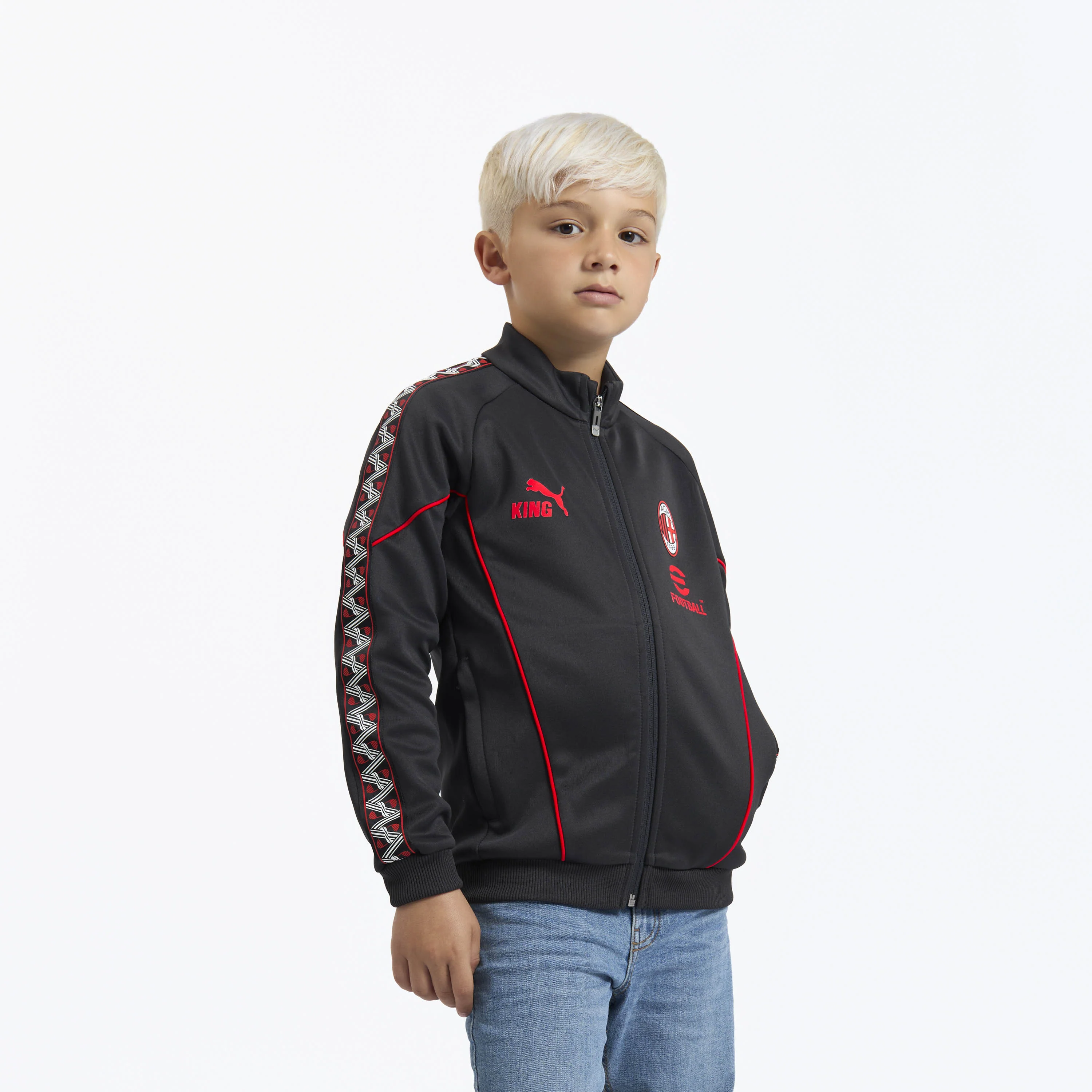 GIACCA GRIGIA MILAN KING BAMBINO