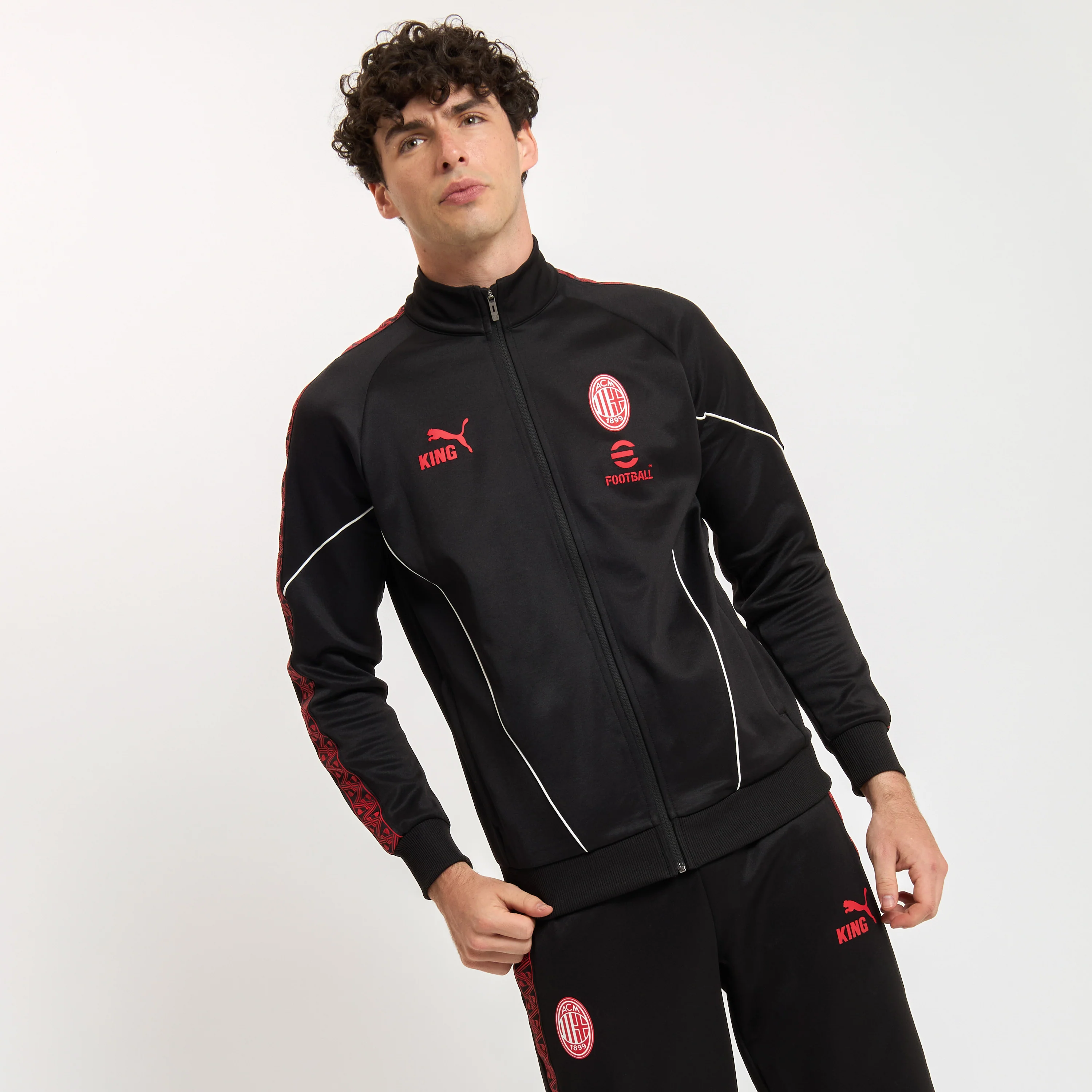 GIACCA NERA MILAN KING