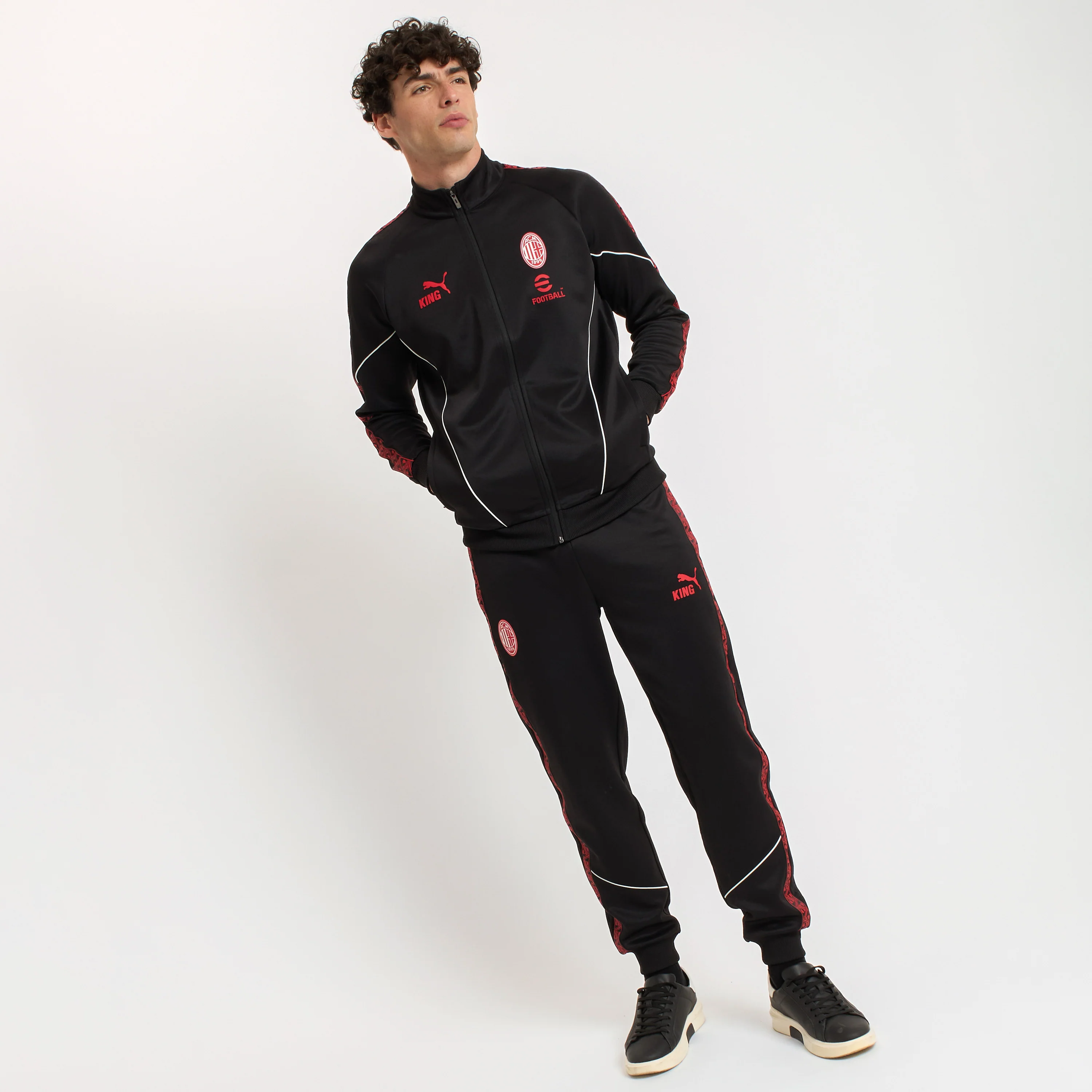 GIACCA NERA MILAN KING