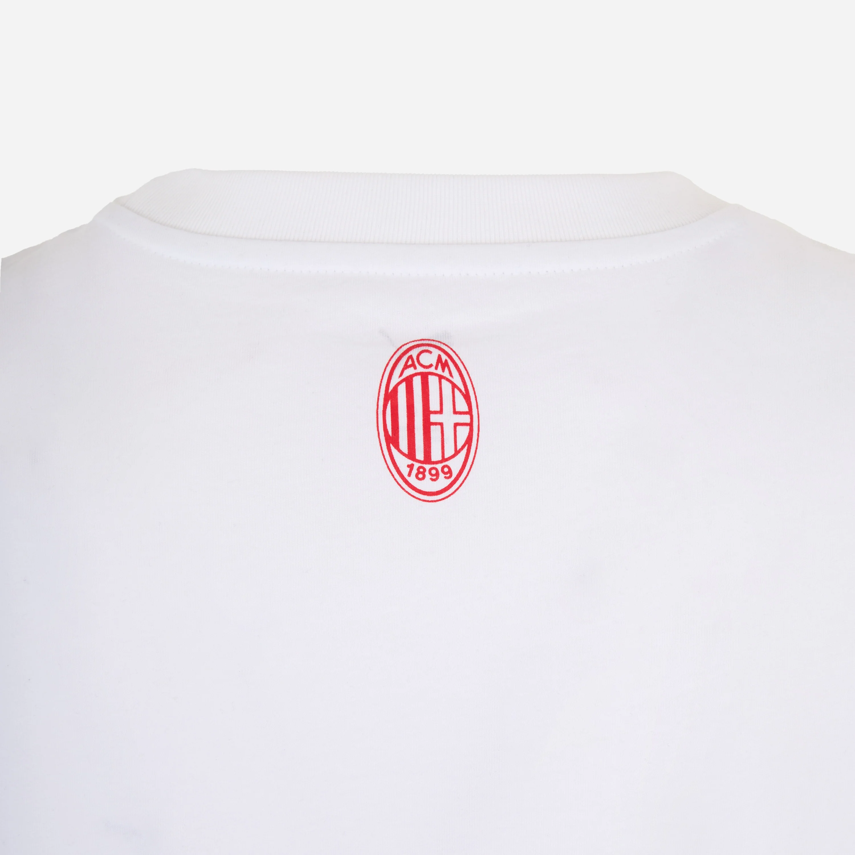 T-SHIRT BIANCA CON GRAFICA CENTRALE MILAN CULTURE
