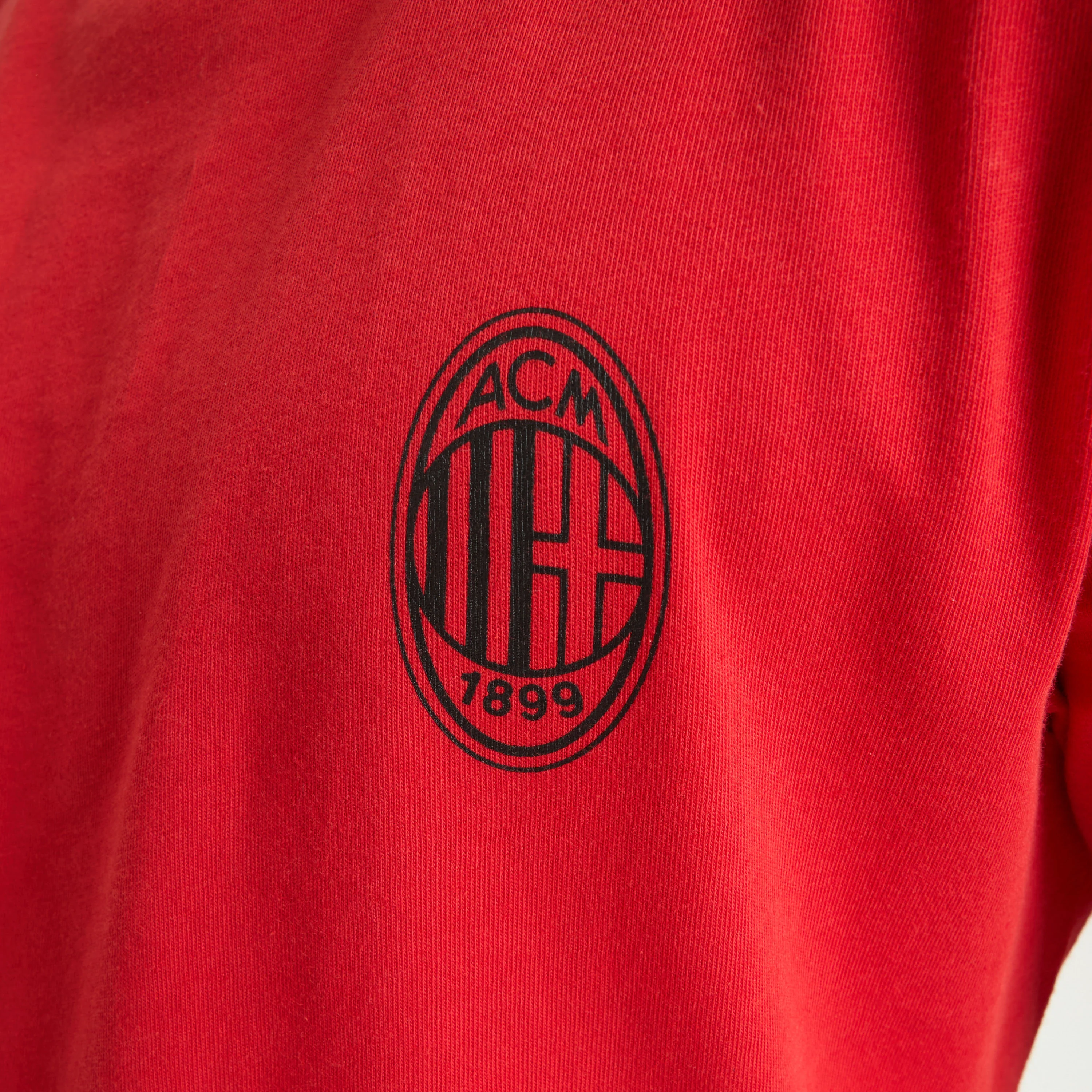 T-SHIRT ROSSA BAMBINO MILAN ESSENTIAL