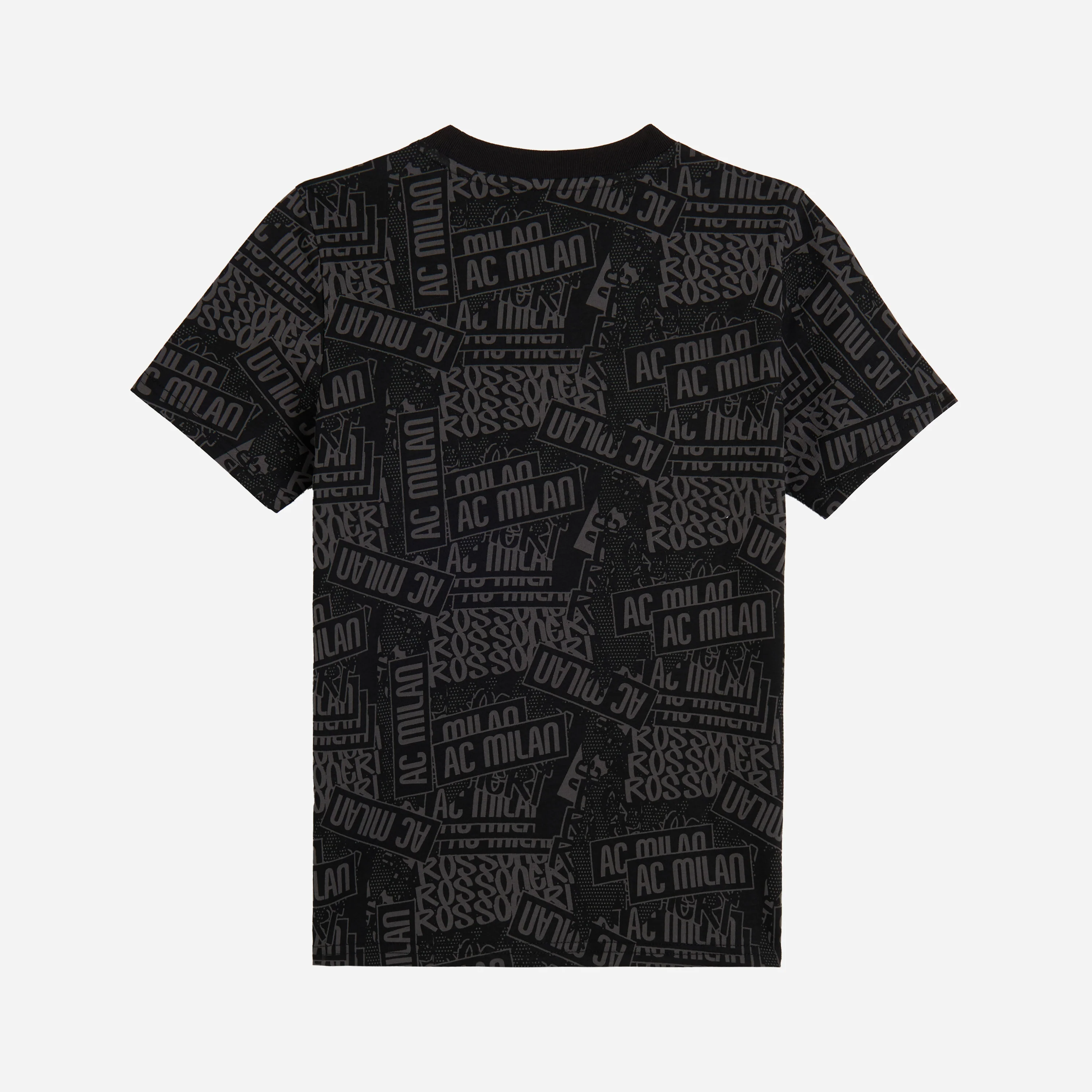 T-SHIRT NERA MILAN CULTURE BAMBINO
